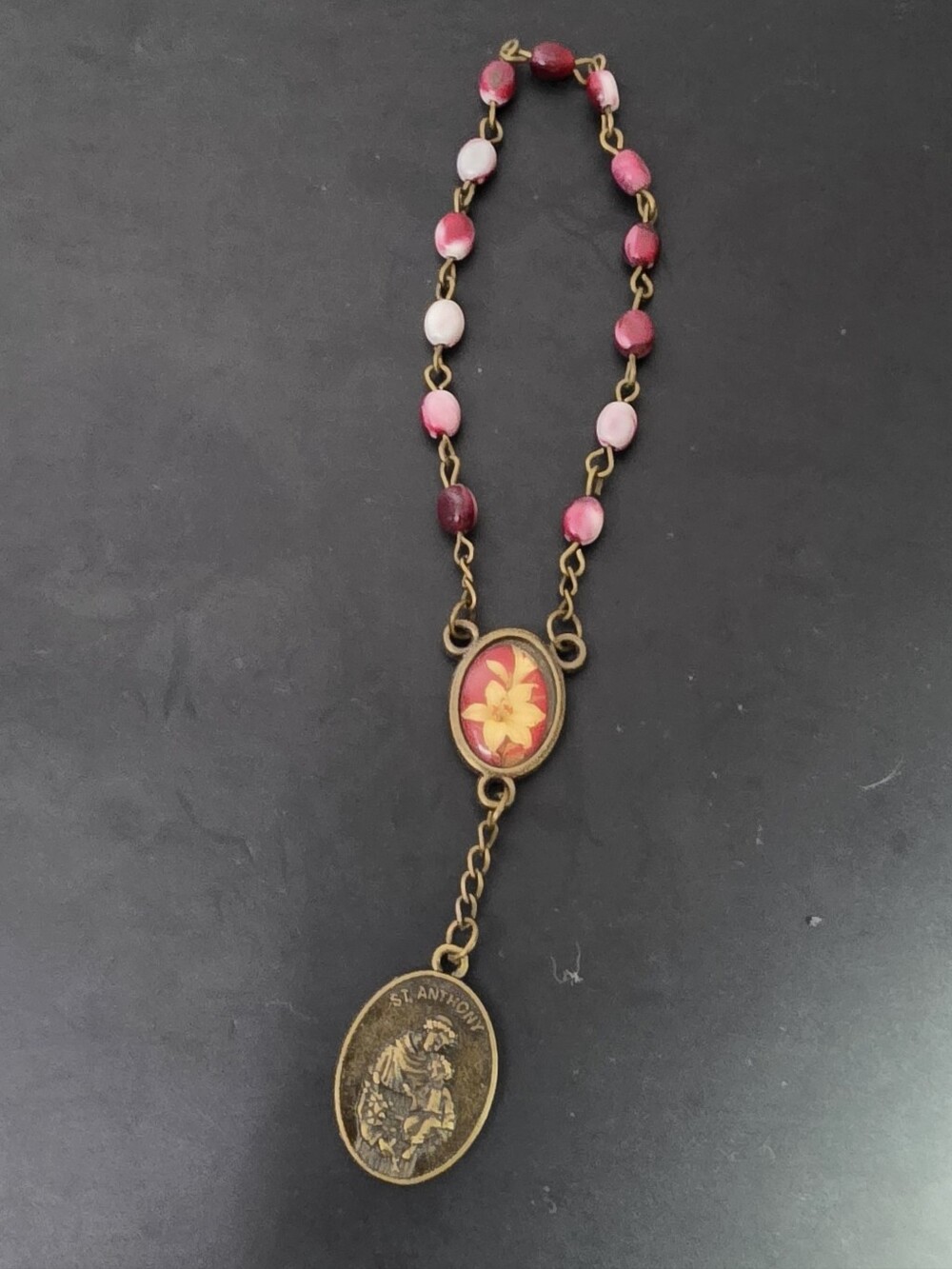 Vintage Devotional Pocket Chaplet Or Mini Rozery - Picture 11 of 12